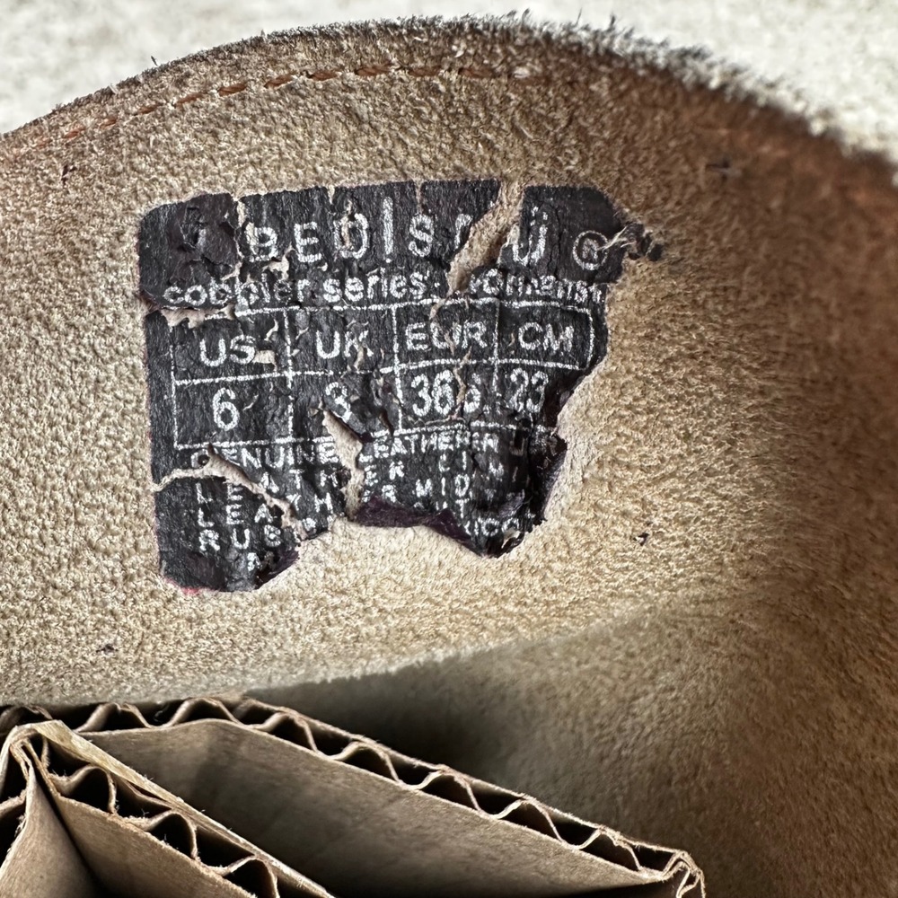 Bed Stu Boots Shoe Cobbler Series Leather Moto Distressed Black Grey Womens 6 - Picture 3 of 12